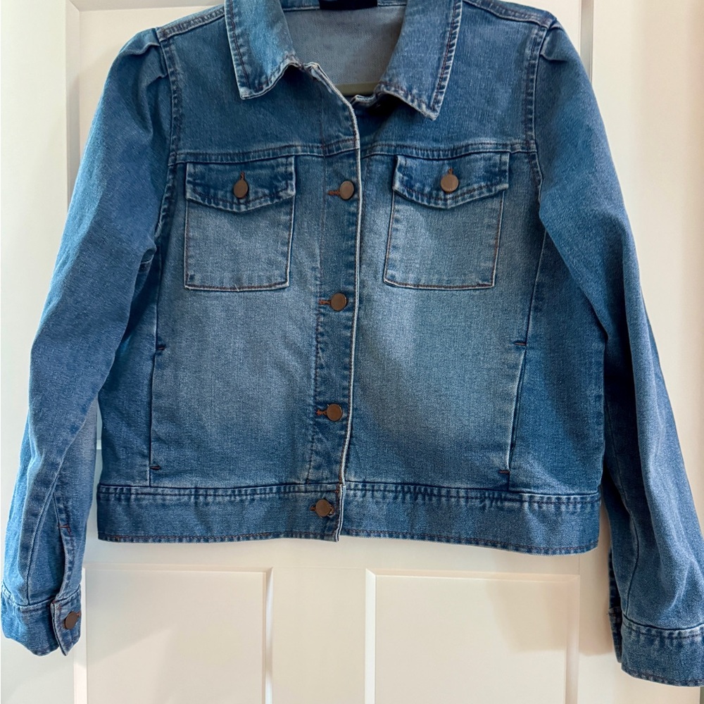 Charter Club Blue Denim Jacket